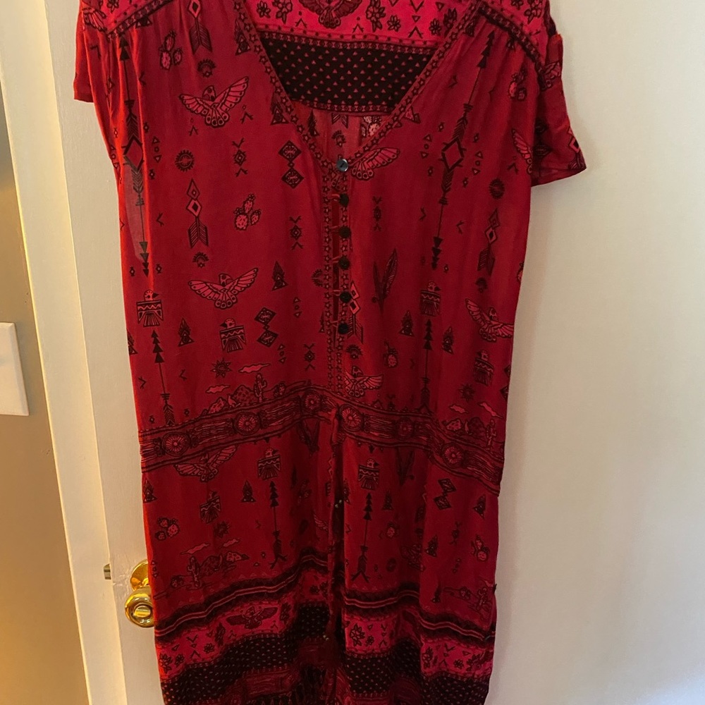 Spell Phoenix Rare Magenta Romper Large